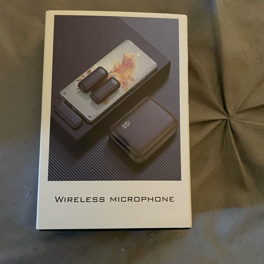 Wireless Microphone Set - Black